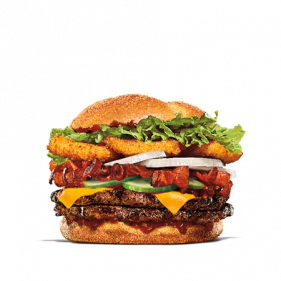 Summer Crunch Double Beef Burger