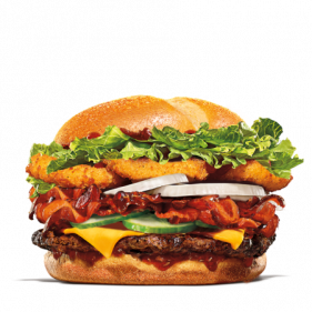 Summer Crunch Beef Burger