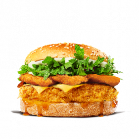 Chick'n Crunch Teriyaki Burger