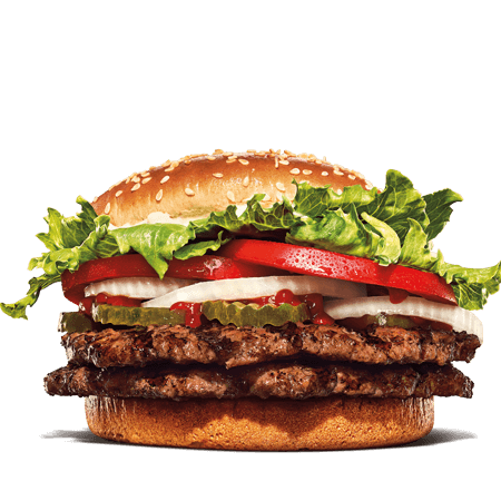 ua:Double Plant Based Whopper Menu