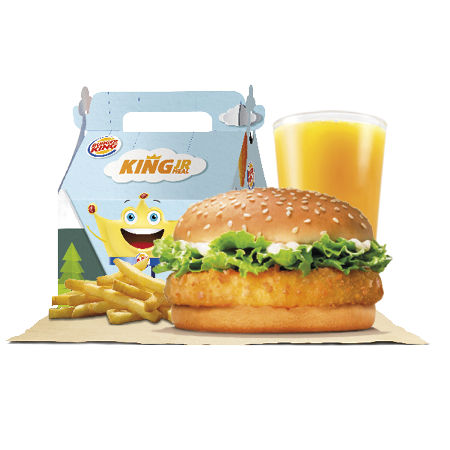 Kid´s Meal Chicken Burger Menu