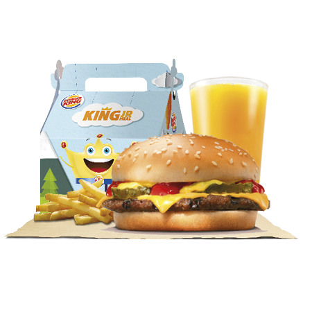 Kids' Meal Cheeseburger Menu