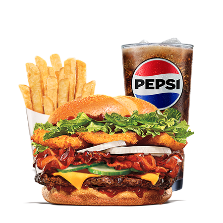 Summer Crunch Beef Burger