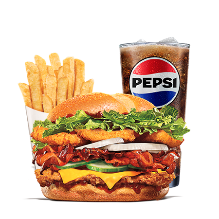 Summer Crunch Chicken Burger