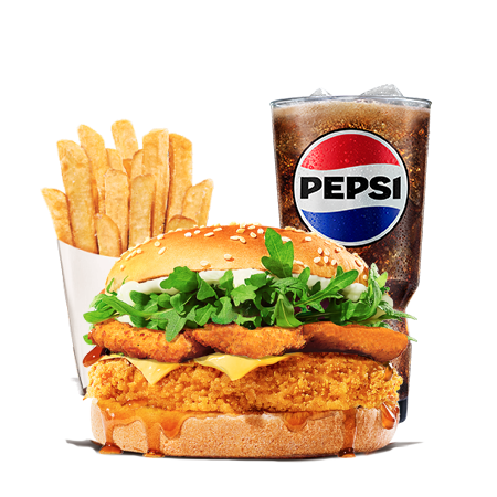 Chick'n Crunch Teriyaki Burger