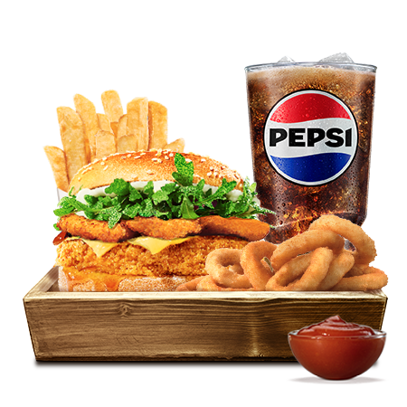 Chick'n Crunch Teriyaki Burger