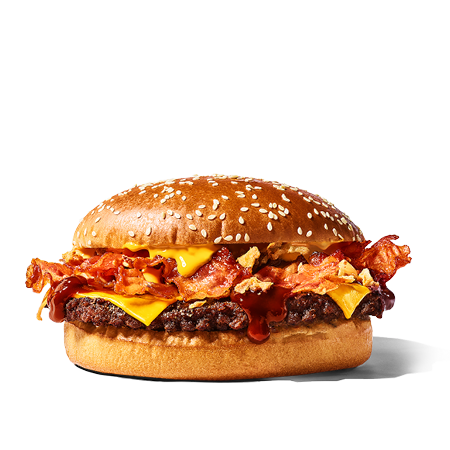 Cheesy BBQ Burger Menu